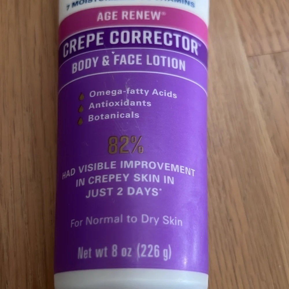 Gold Bond Crepe Corrector Body Face Lotion 8 oz Age Renew